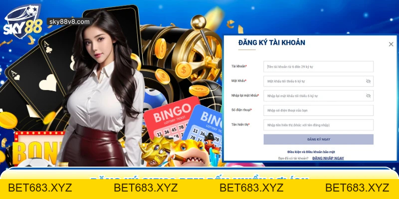 Đăng Ký Sky88 - Hướng Dẫn Chi Tiết Tạo Tài Khoản An Toàn