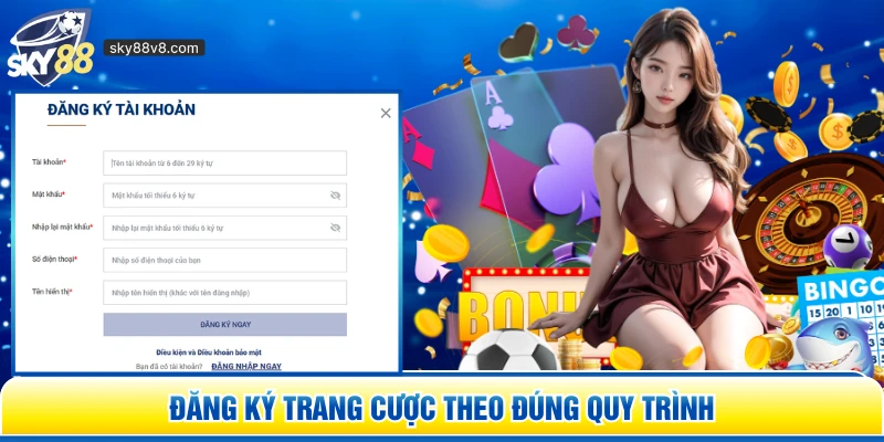 Đăng Ký Sky88 - Hướng Dẫn Chi Tiết Tạo Tài Khoản An Toàn